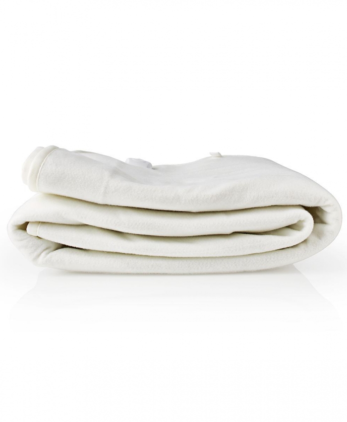 Couverture électrique double | 140 x 160 cm | 3 Réglages de Chaleur | Voyant | Protection contre la Surchauffe