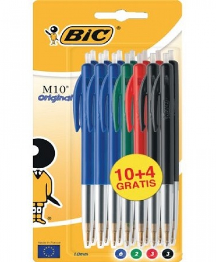 Bic 4 M10 balpen 10+4