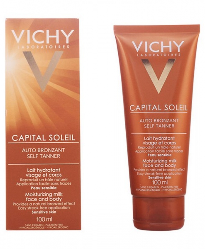 Zelfbruinende Melk Capital Soleil Vichy (100 ml)