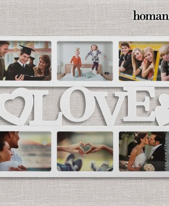Love Fotolijst met Hartjes (6 foto's)